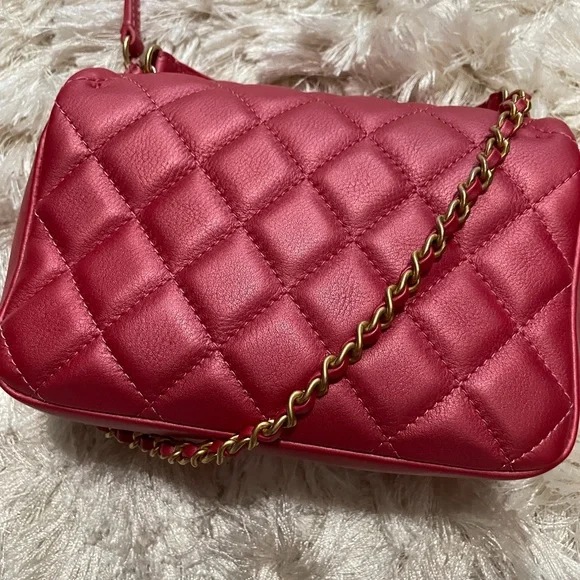 Mini Chanel with top handle and crossbody chain - Picture 3 of 10